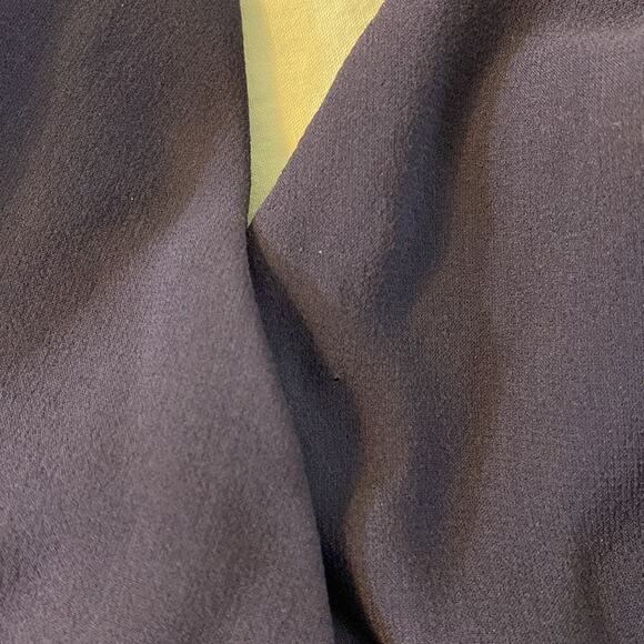 Max & Cleo Navy Silk Goddess Dress With Pleated Skirt Size 6 - Picture 10 of 10